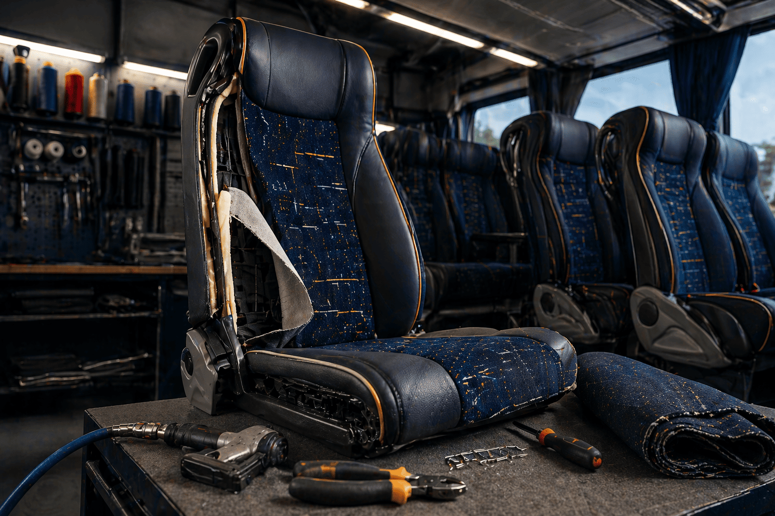 tapizar bus en granada